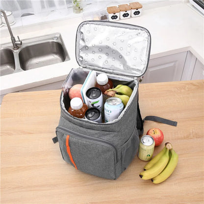 Sac à Dos Isotherme GlacyPack – Gardez Vos Repas Frais en Toute Occasion (Voyage, Plage, Randonnée)