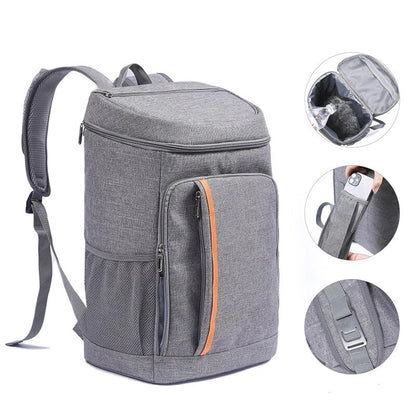 Sac à Dos Isotherme GlacyPack – Gardez Vos Repas Frais en Toute Occasion (Voyage, Plage, Randonnée)
